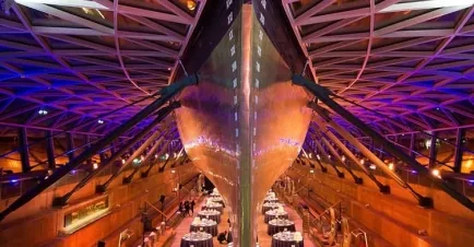 Cutty Sark lighting effect