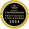 Highly commended in Prestigious Star Awards 2024